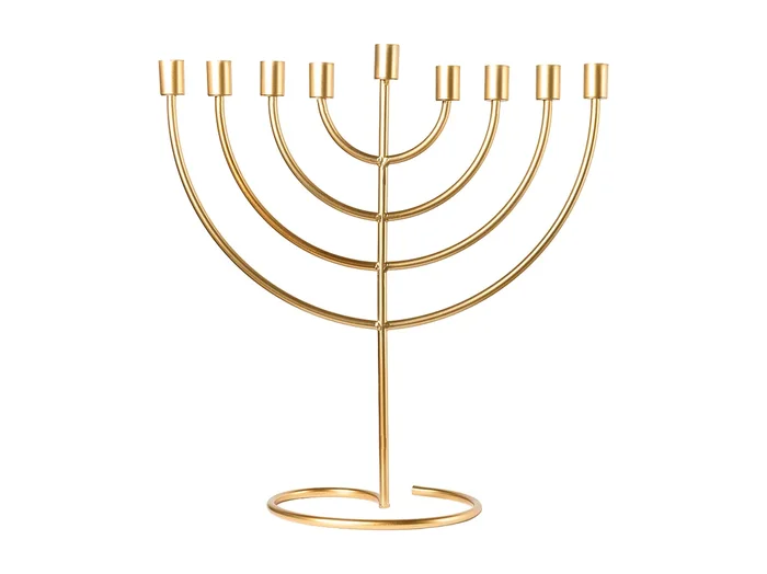 Candelero AMORA Metal 50 cm Dorado