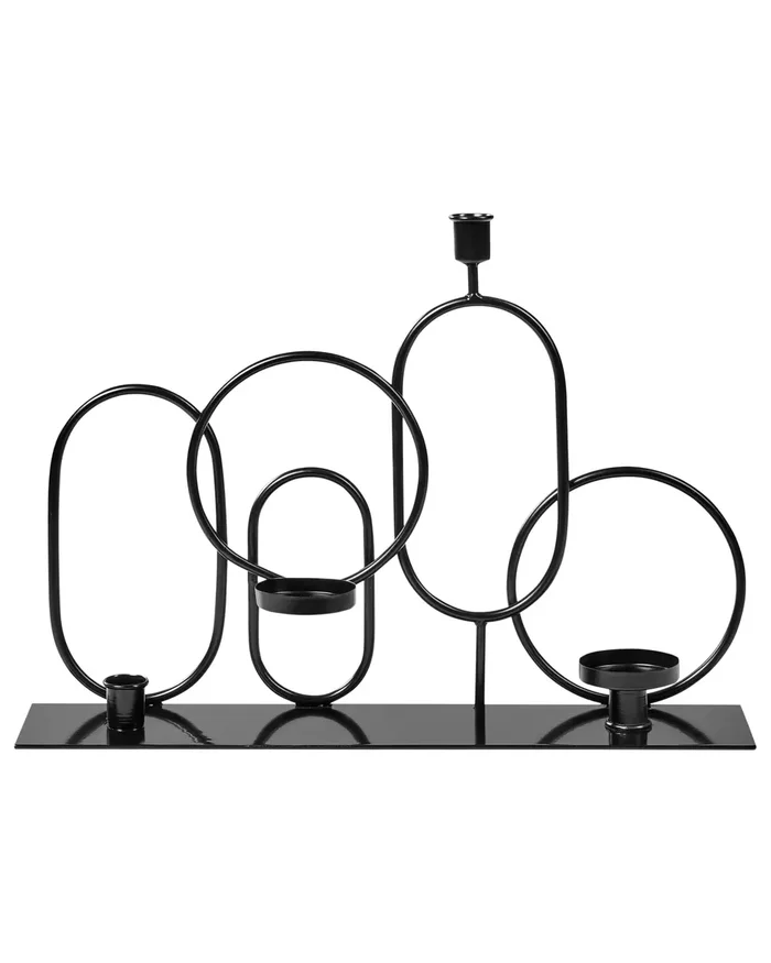 Candelero COBH Metal 30 cm Negro