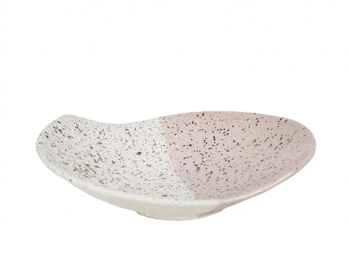 Centro Ceramica Blanco/rosa