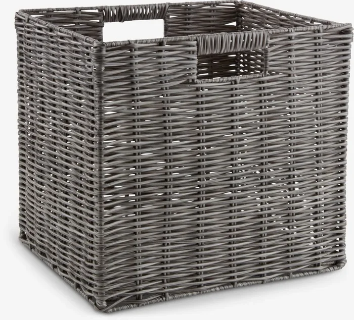 Cesta CASPERSEN A28xL32xA30cm gris