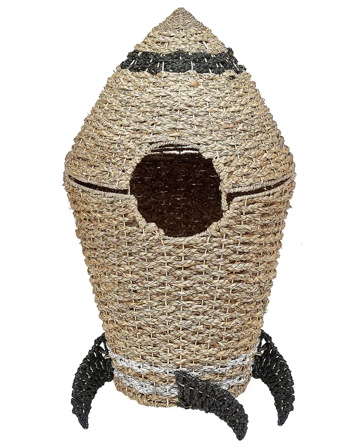 Cesta infantil Cohete PAARL Algas marinas Natural
