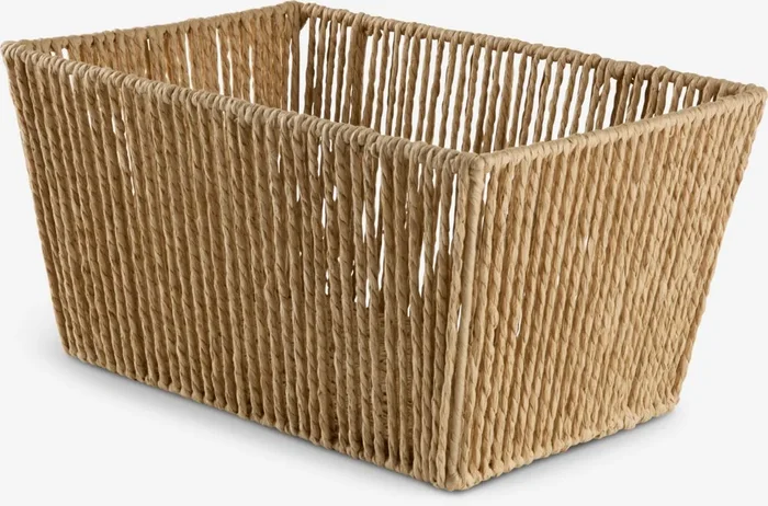 Cesta LARSEMIL A23xL33xA17cm natural