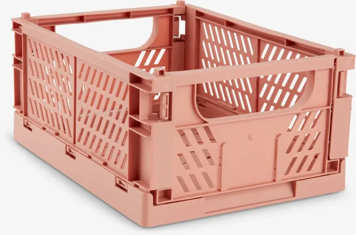 Cesta MILAS A25xL34xA15 plegable coral