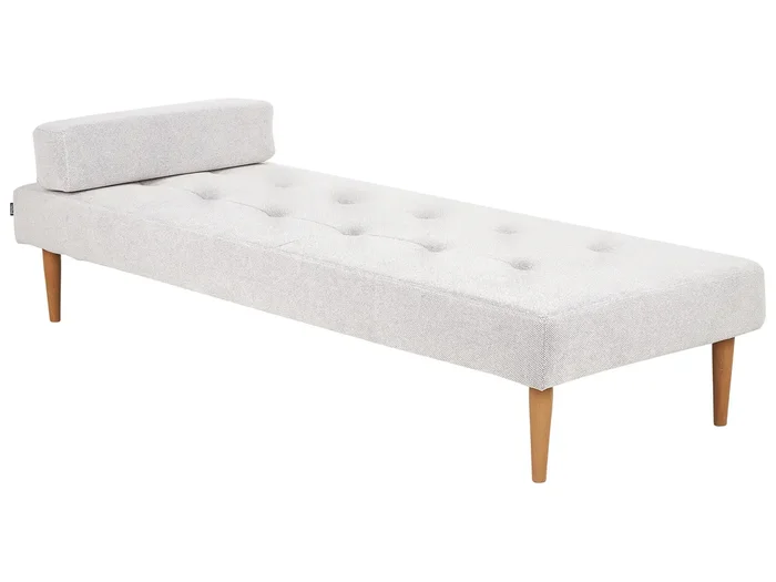 Chaise Longue NIORT Fabric Off-White