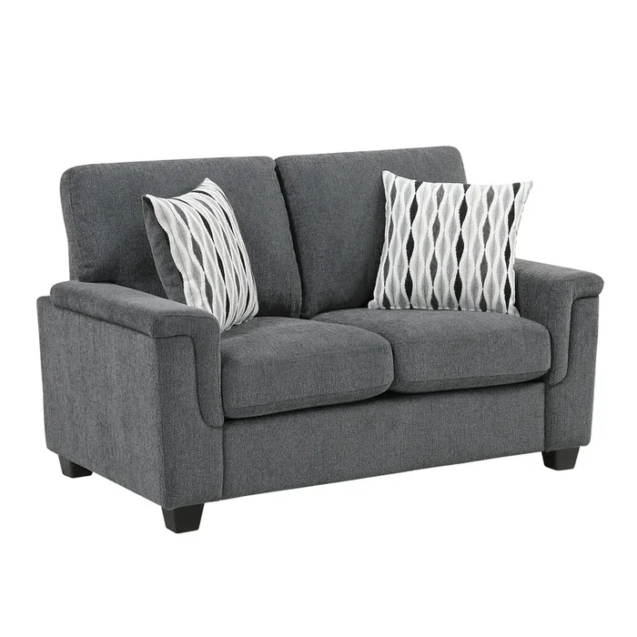 Chelsea Dark Gray Loveseat