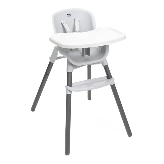 Chicco – Trona infantil ZEST 3 en 1 blanca/gris