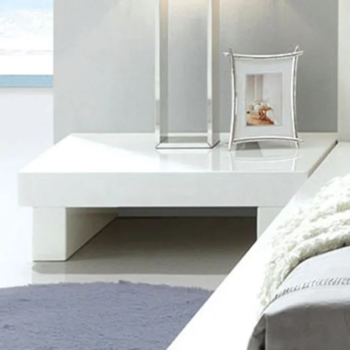 Christie White Night Stand