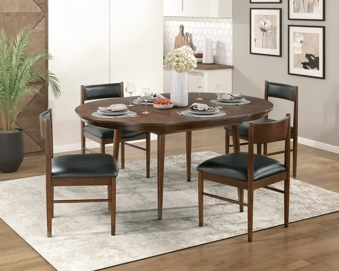 Clive Cherry Extendable Dining Set