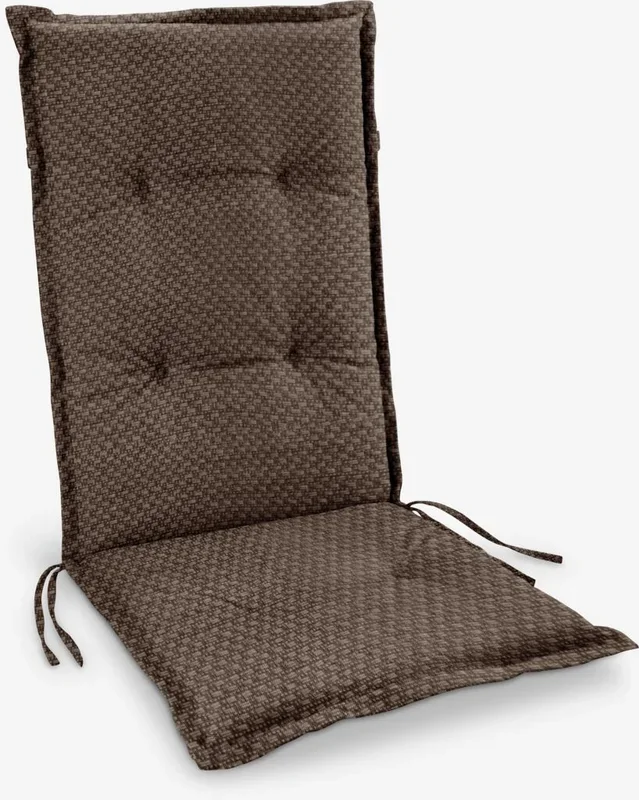 Cojín de jardín para silla reclinable HOPBALLE arena oscuro