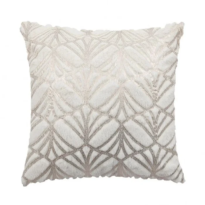 Cojin Terciopelo Blanco/plata 400 Grms