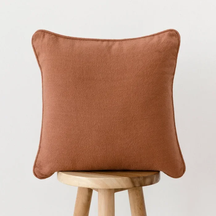 Cojín terracota Bloq Terracota – Kenay Home