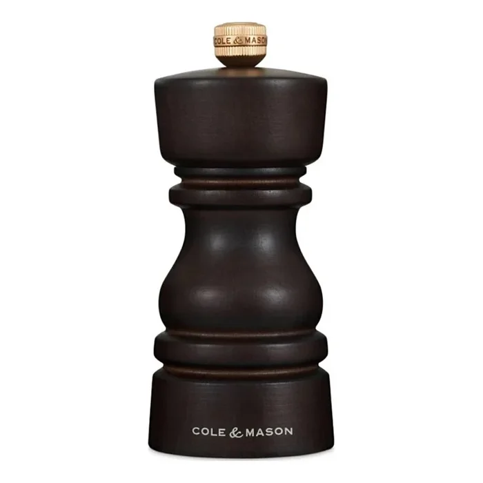 Cole&Mason – Molinillo de sal LONDON 13 cm haya/marrón