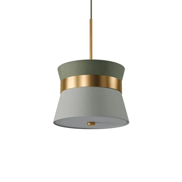 Colgante Easy Light Caramelo M, Ø 30 cm, pistacho