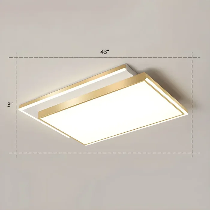 Color Dorado Luminaria de Techo Empalme de Metal LED Lámpara de Techo Empalme Modernista para Sala – 110 A 120 V Dorado 109,22 cm Atenuación continua