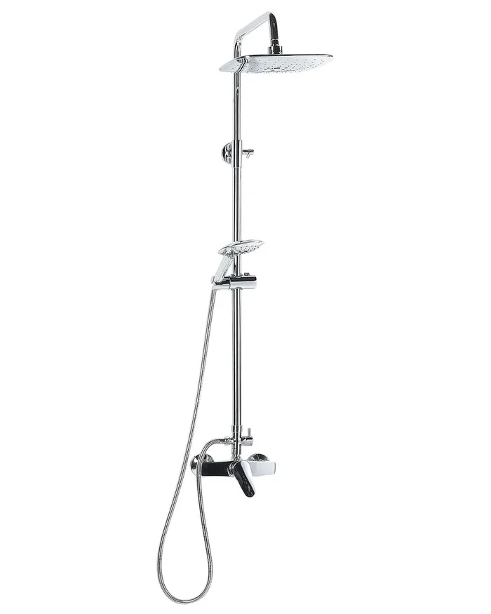 Columna de ducha con efecto lluvia HOWICK Plateado