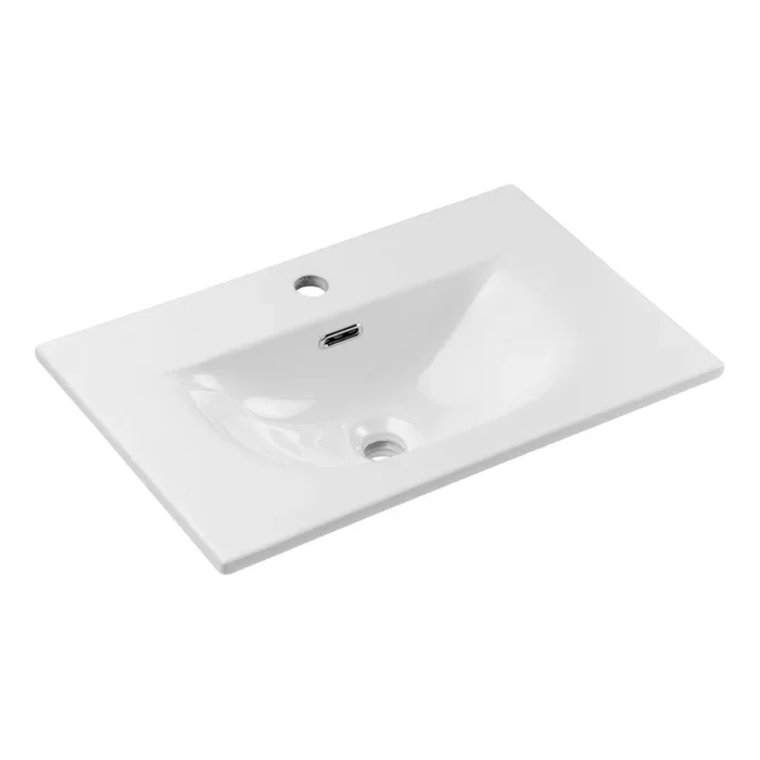 COMAD SKY 3 60CM DP ( E-8099-3-60 ) – Lavabo empotrado SKY 61×40 cm cerámica/blanco mate