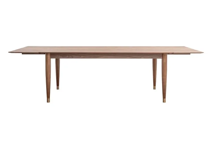 Como Mesa de comedor con prolongación – Nogal