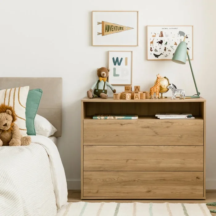 Cómoda infantil Hegas Natural – Kenay Home