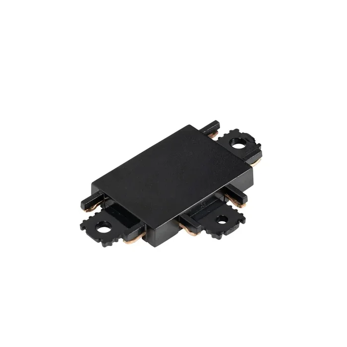 Conector en T Lindby Lumaro, negro, 5,4 cm, plástico