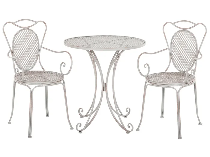 Conjunto de balcón plegable CILENTO Metal Gris