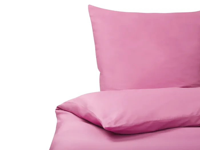 Conjunto de fundas de edredón HARMONRIDGE Satén de algodón 135 x 200 cm Rosa