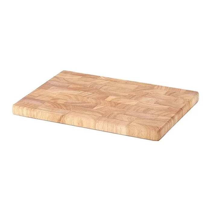 Continenta C4016 – Tabla de cortar de cocina 30×21,5 cm madera de caucho