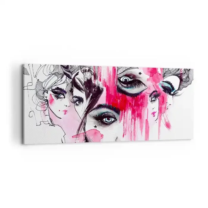Cuadro sobre lienzo – Impresión de Imagen – , – 100×40 cm