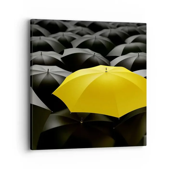 Cuadro sobre lienzo – Impresión de Imagen – Adiós a la tristeza – 40×40 cm