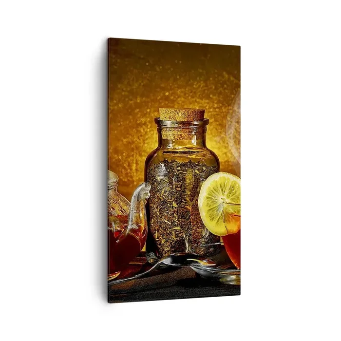 Cuadro sobre lienzo – Impresión de Imagen – Al estilo de los maestros holandeses – 45×80 cm