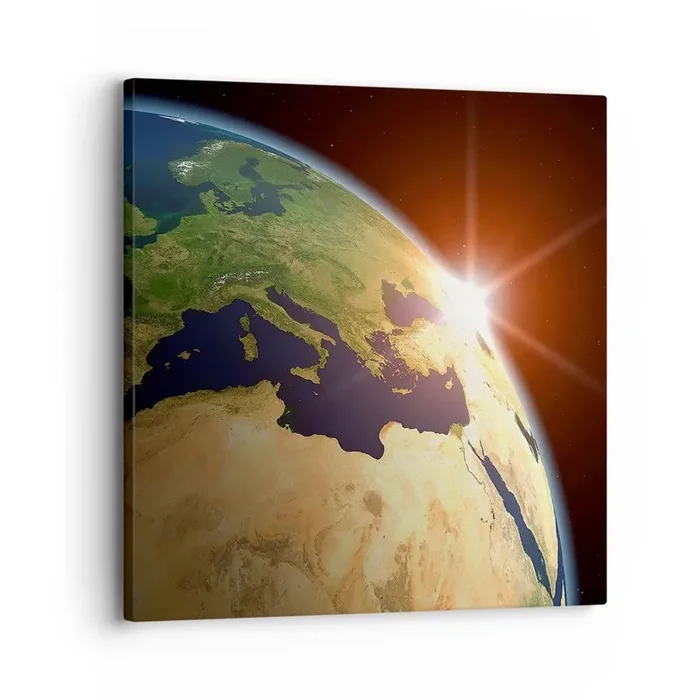 Cuadro sobre lienzo – Impresión de Imagen – Amanecer – 30×30 cm