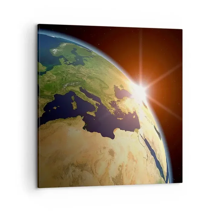 Cuadro sobre lienzo – Impresión de Imagen – Amanecer – 50×50 cm