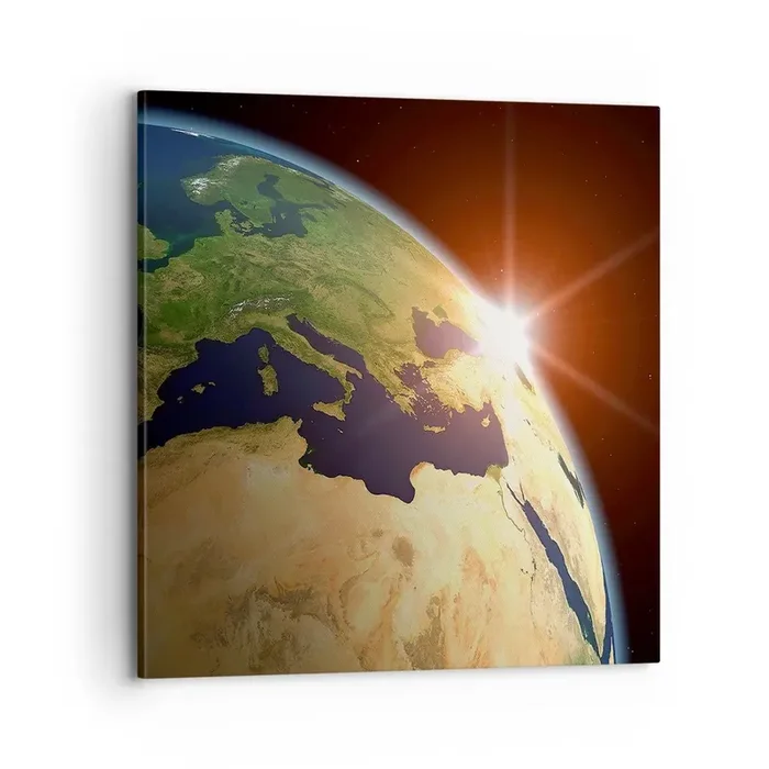 Cuadro sobre lienzo – Impresión de Imagen – Amanecer – 70×70 cm