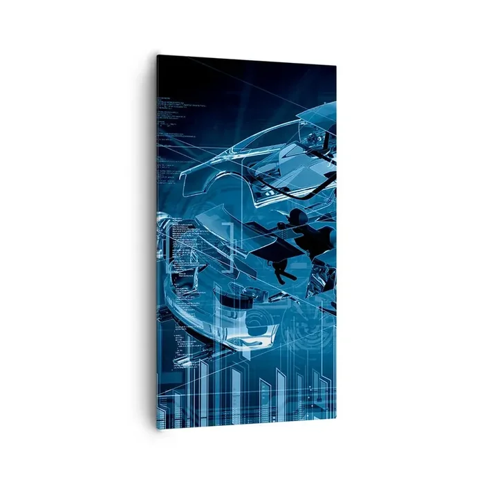 Cuadro sobre lienzo – Impresión de Imagen – Anatomía del ingeniero – 65×120 cm