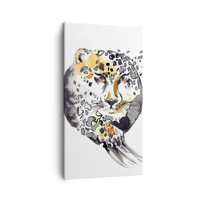 Cuadro sobre lienzo – Impresión de Imagen – Belleza depredadora – 45×80 cm