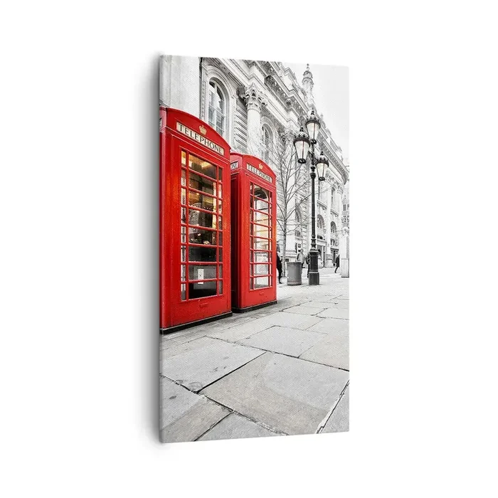 Cuadro sobre lienzo – Impresión de Imagen – Bienvenido a Londres – 55×100 cm
