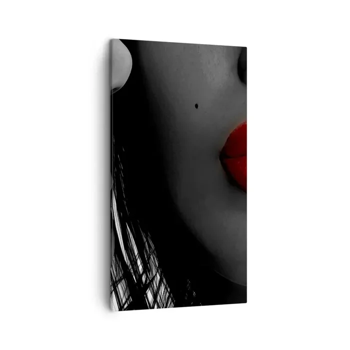 Cuadro sobre lienzo – Impresión de Imagen – Cara a cara – 45×80 cm
