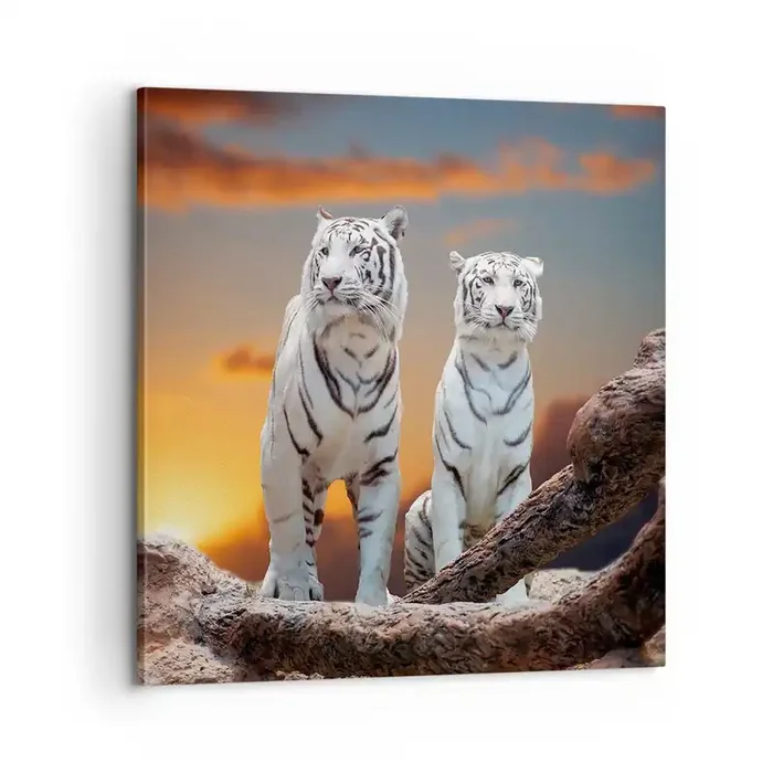 Cuadro sobre lienzo – Impresión de Imagen – Como en Narnia – 60×60 cm