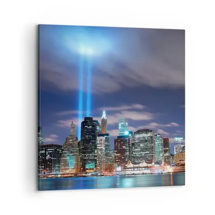 Cuadro sobre lienzo – Impresión de Imagen – Con luz para alcanzar el cielo – 50×50 cm