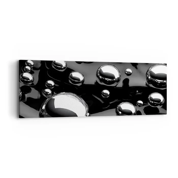 Cuadro sobre lienzo – Impresión de Imagen – De las negras profundidades – 90×30 cm