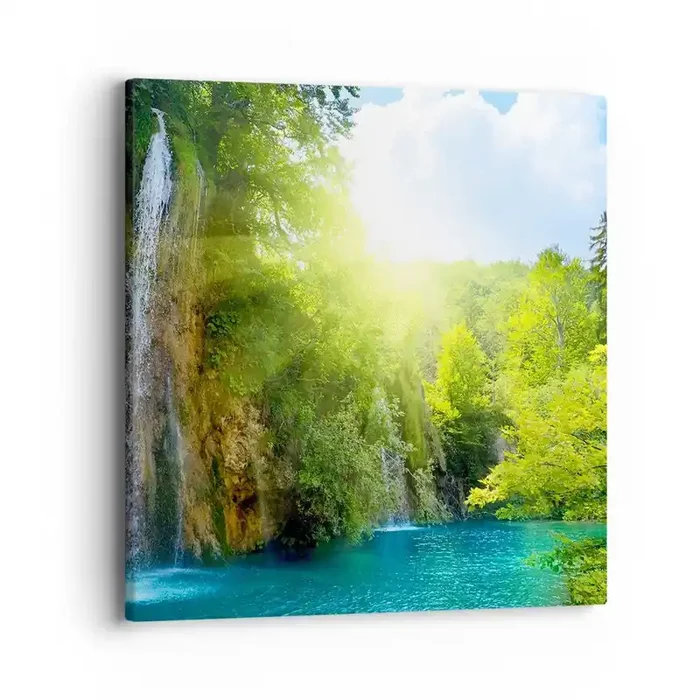Cuadro sobre lienzo – Impresión de Imagen – Debe ser el Edén – 40×40 cm