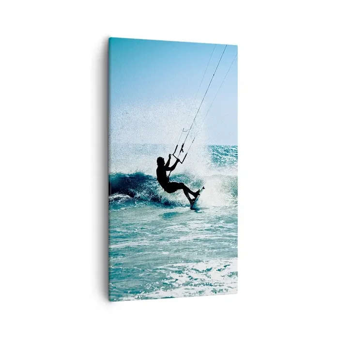 Cuadro sobre lienzo – Impresión de Imagen – Déjate llevar – 55×100 cm