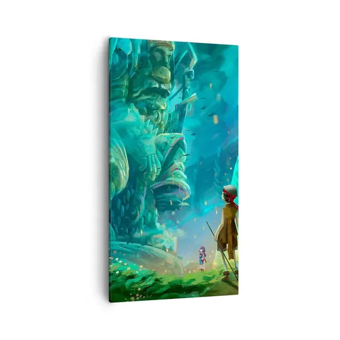 Cuadro sobre lienzo – Impresión de Imagen – Del gran libro de los cuentos de hadas – 55×100 cm