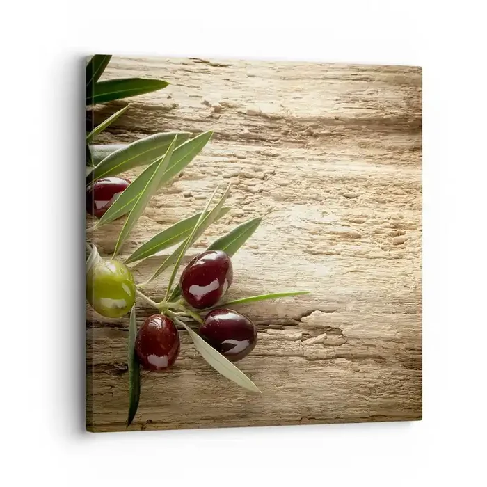 Cuadro sobre lienzo – Impresión de Imagen – Directamente de la naturaleza – 30×30 cm