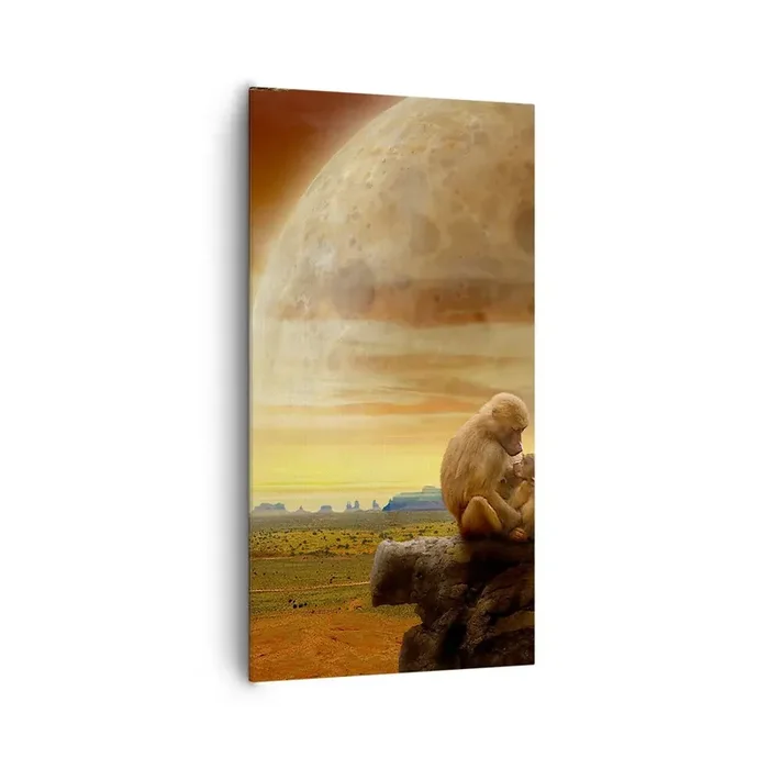 Cuadro sobre lienzo – Impresión de Imagen – El amor es igual en todas partes – 65×120 cm