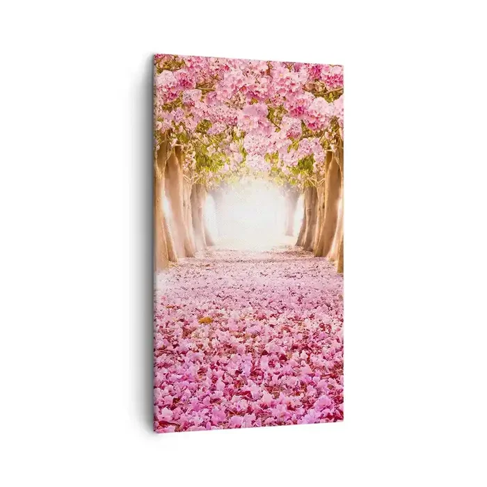 Cuadro sobre lienzo – Impresión de Imagen – El camino al paraíso – 45×80 cm