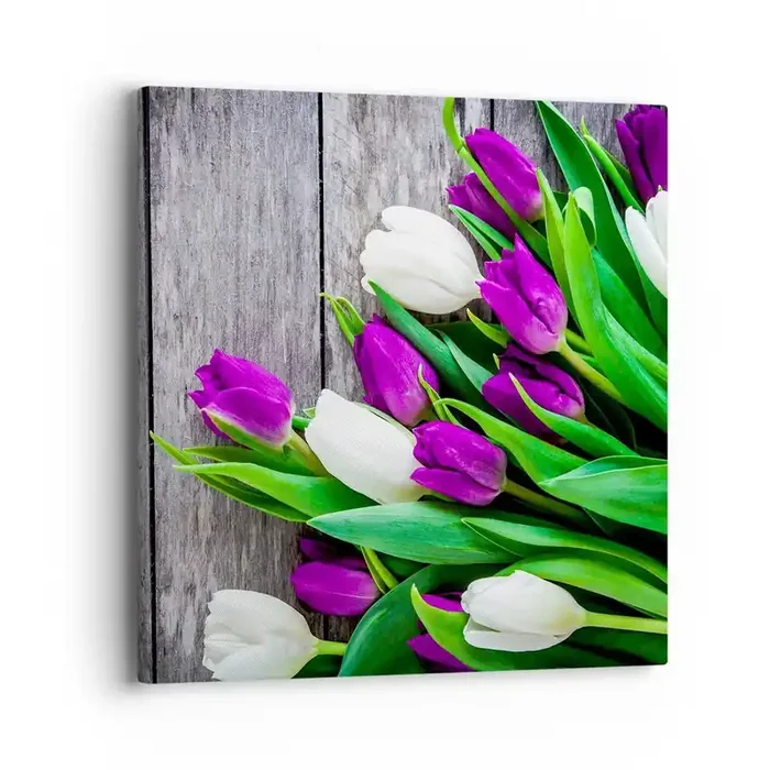 Cuadro sobre lienzo – Impresión de Imagen – El día de la fiesta de la primavera – 40×40 cm