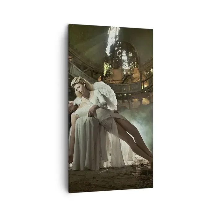 Cuadro sobre lienzo – Impresión de Imagen – El espíritu del viejo teatro – 45×80 cm