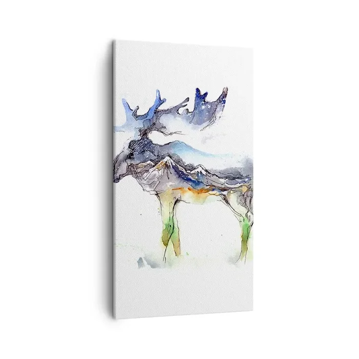 Cuadro sobre lienzo – Impresión de Imagen – El héroe de un cuento de invierno – 45×80 cm
