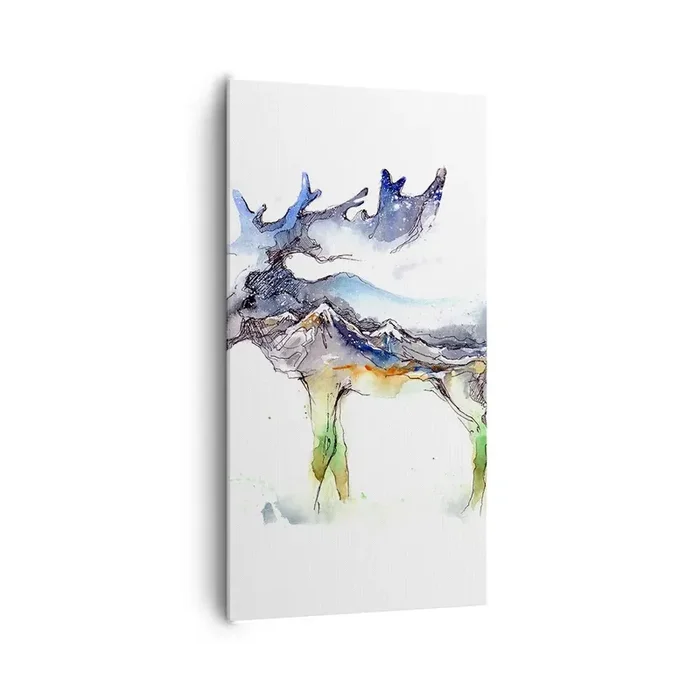 Cuadro sobre lienzo – Impresión de Imagen – El héroe de un cuento de invierno – 65×120 cm