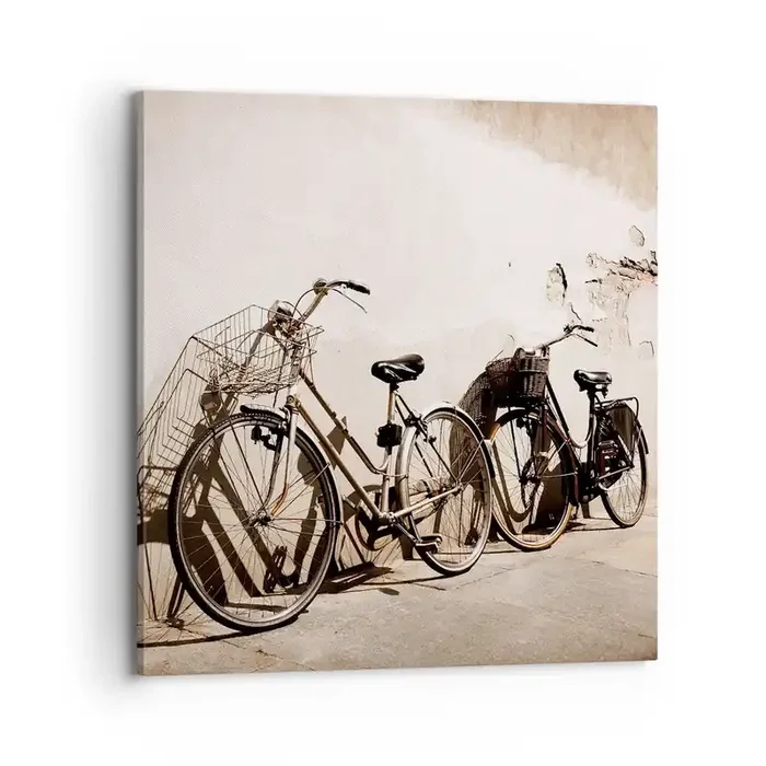 Cuadro sobre lienzo – Impresión de Imagen – El inolvidable encanto del pasado – 70×70 cm